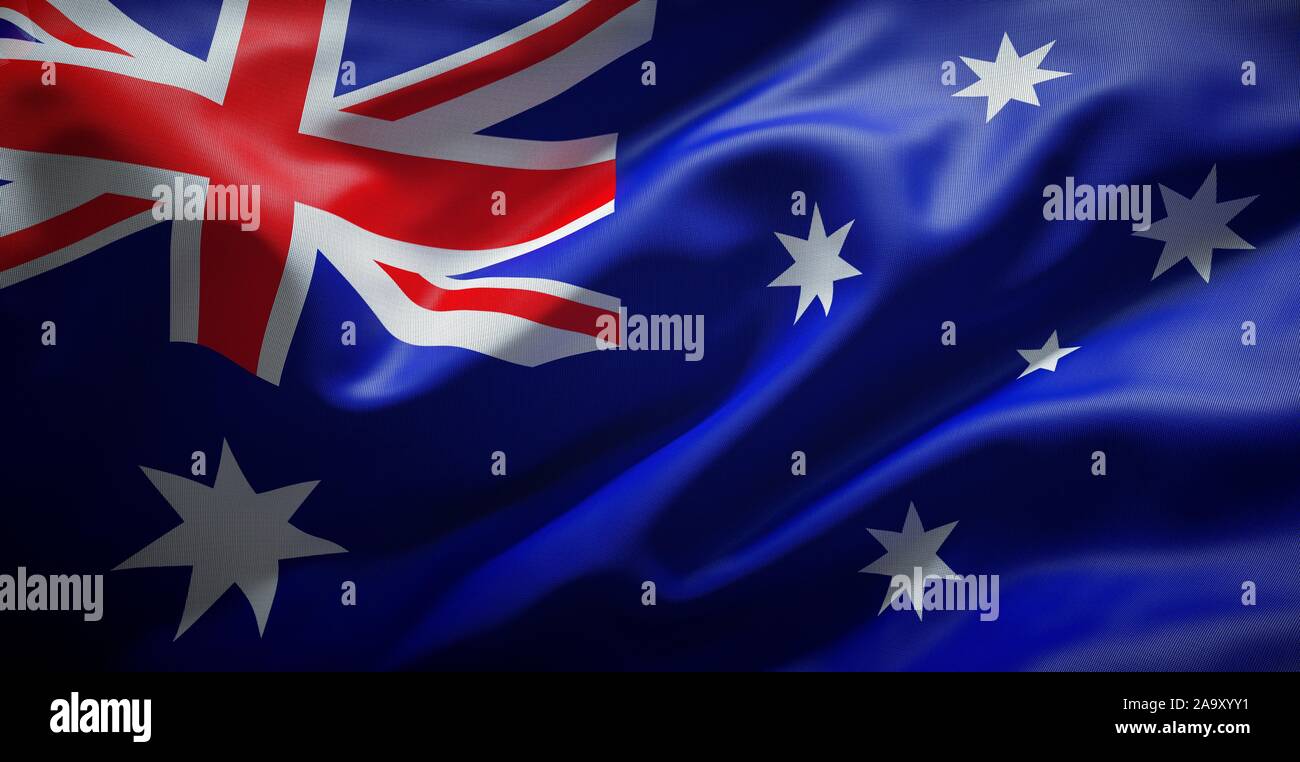Australian flag. Australia Stock Photo Alamy