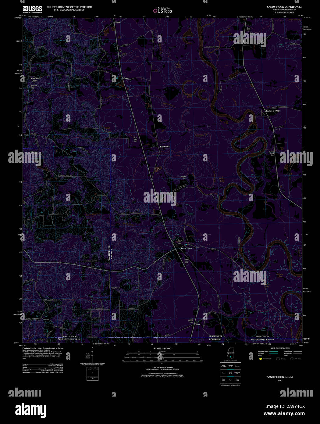 Sandy hook mississippi hires stock photography and images Alamy