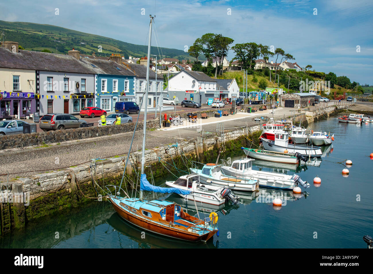 Carnlough is a village in County Antrim, Northern Ireland. It has a