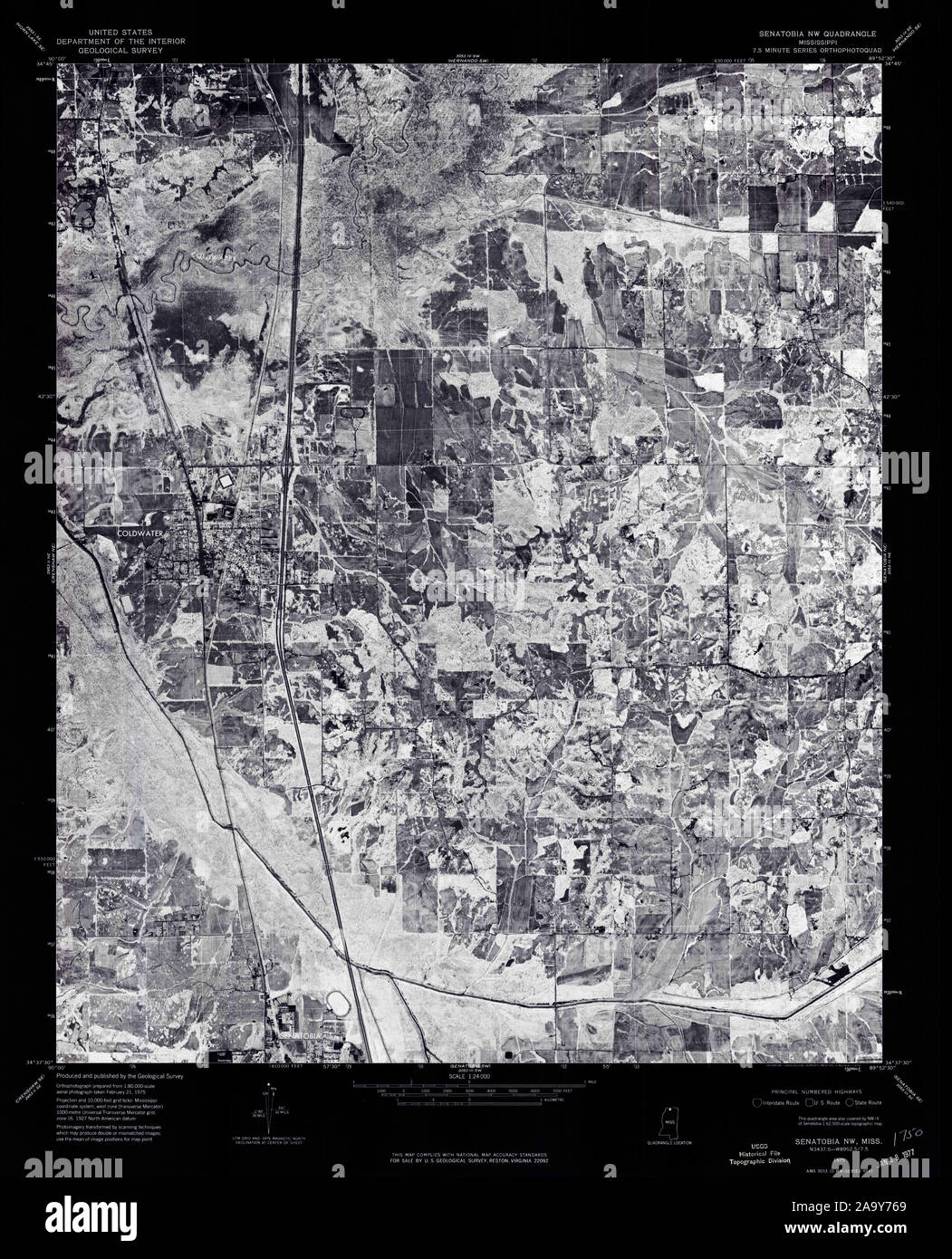 Map of senatobia mississippi hires stock photography and images Alamy