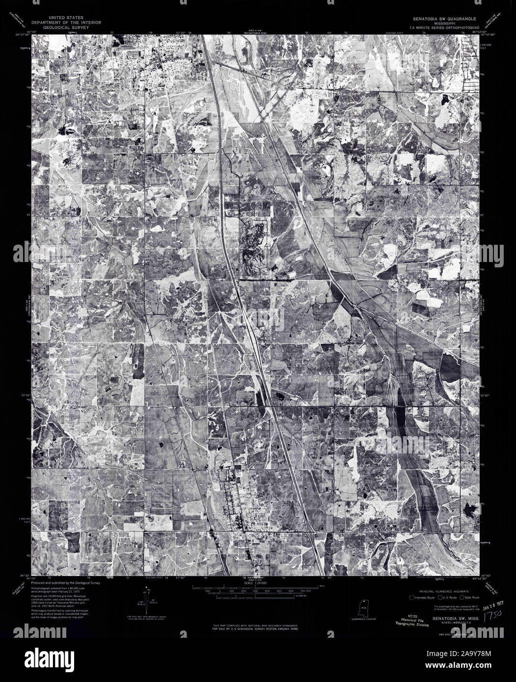 Map of senatobia mississippi hires stock photography and images Alamy