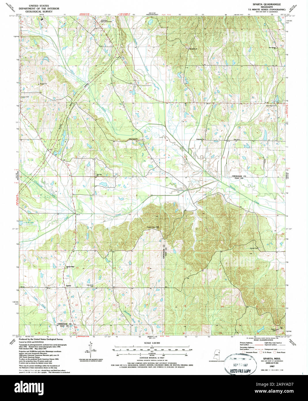 Sparta Mississippi On Map Page 3 - Map Of Sparta High Resolution Stock Photography And Images - Alamy