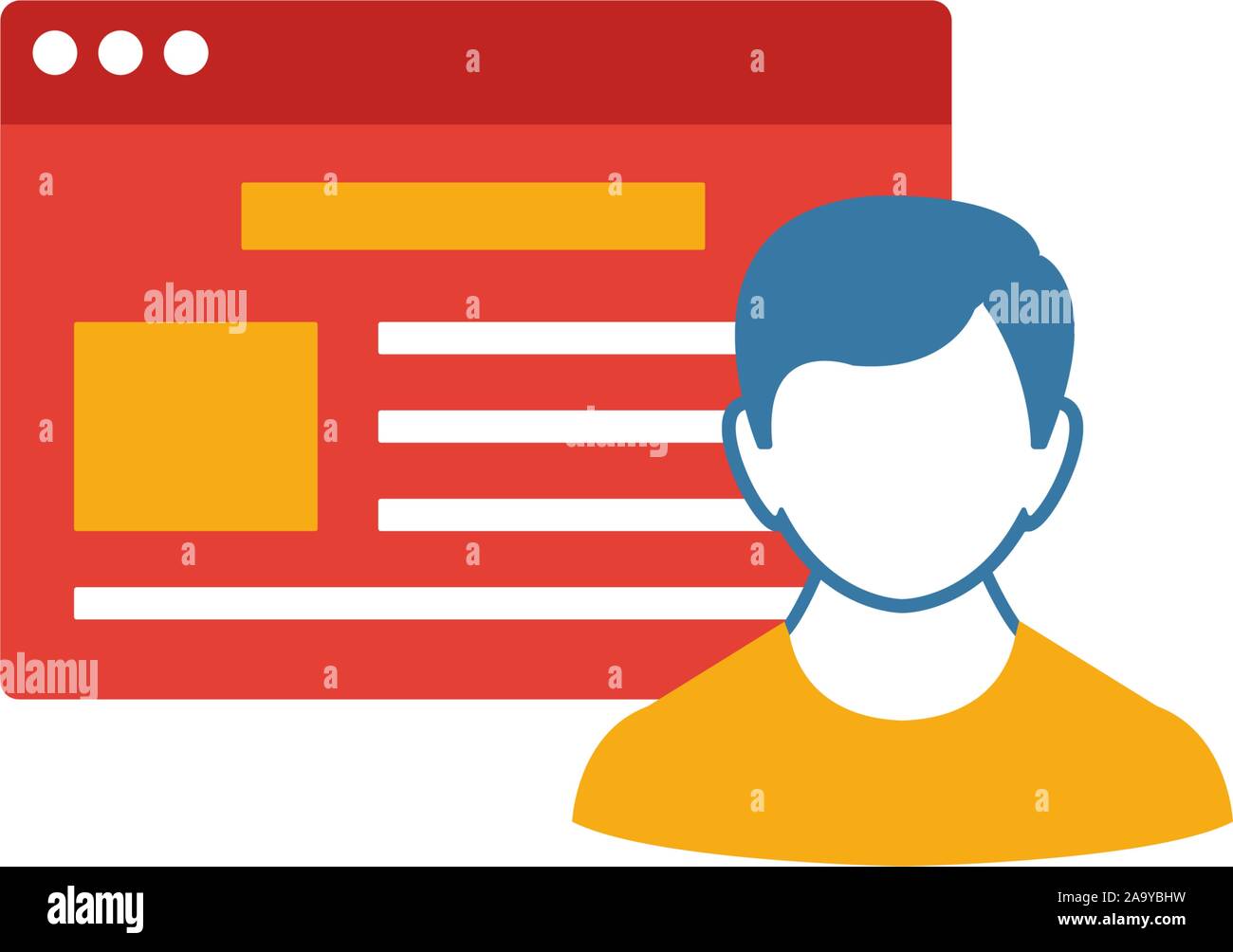 Content Creator Icon Simple Flat Element From Content Collection Creative Content Creator Icon For Templates Software And Apps Stock Vector Image Art Alamy