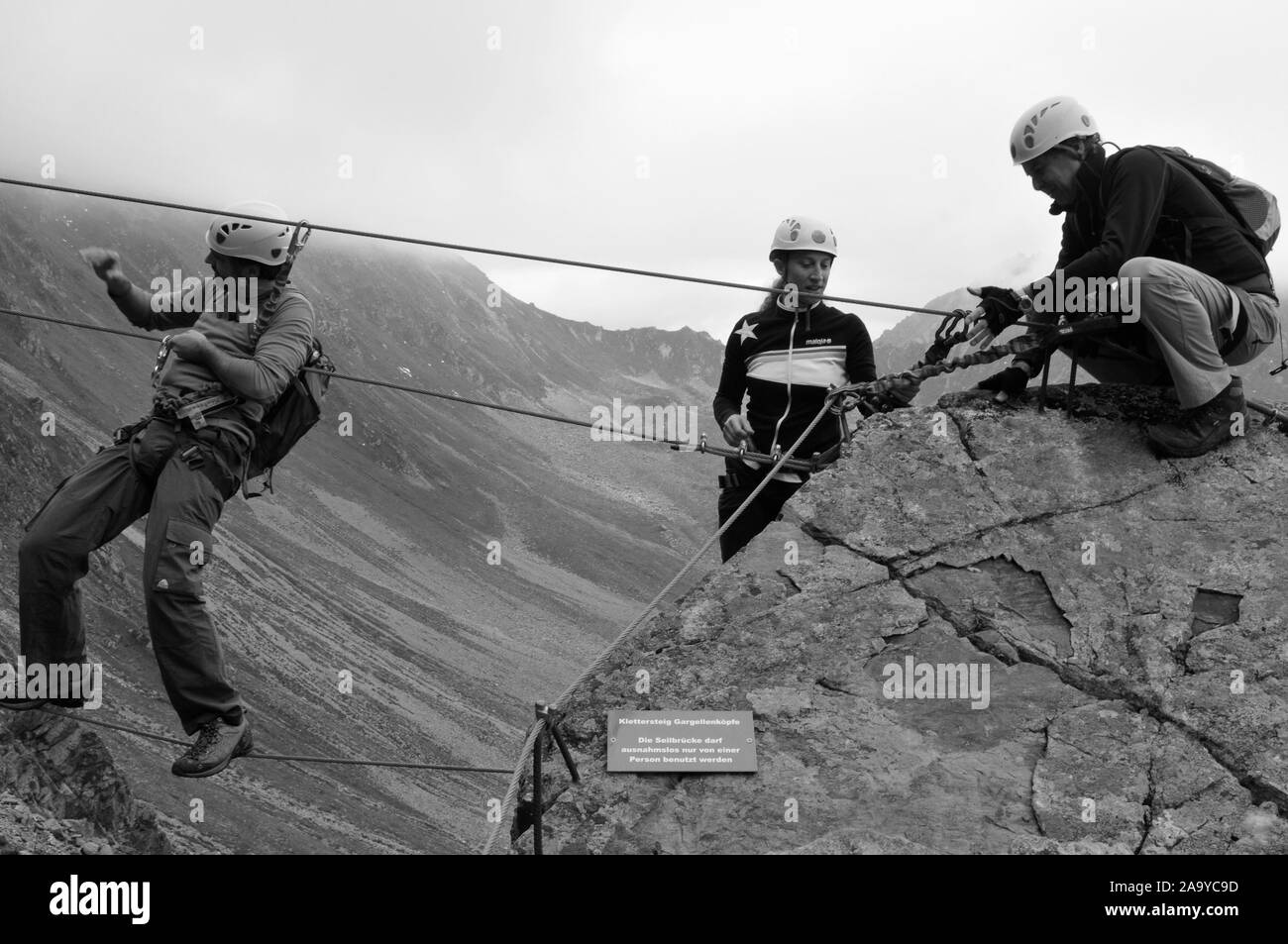 Austria Climbing with a certified mountain guide in Montafon valley at