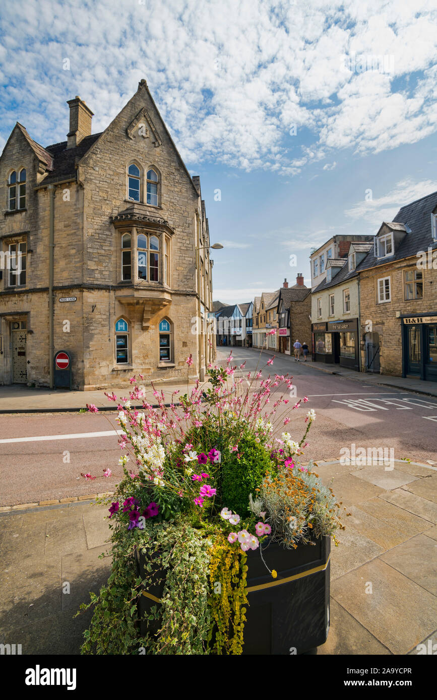 Cirencester  town,  Cotswolds, Gloucestershire; UK; England Stock Photo