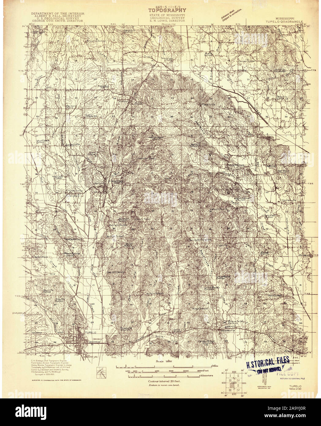 Tupelo mississippi map hires stock photography and images Alamy