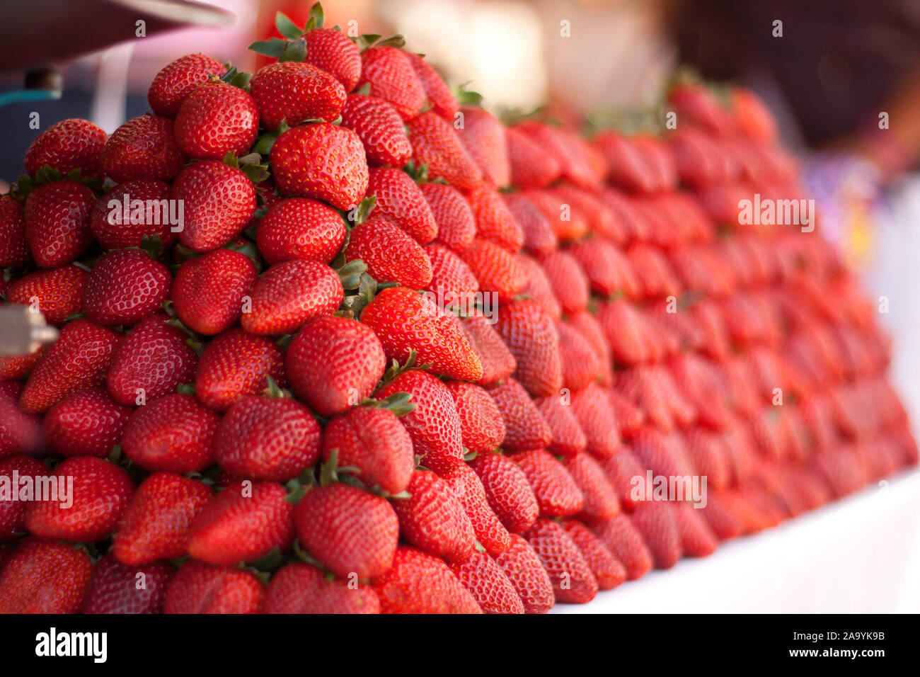 Beautiful bunch of fresh strawberries hi-res stock photography and ...