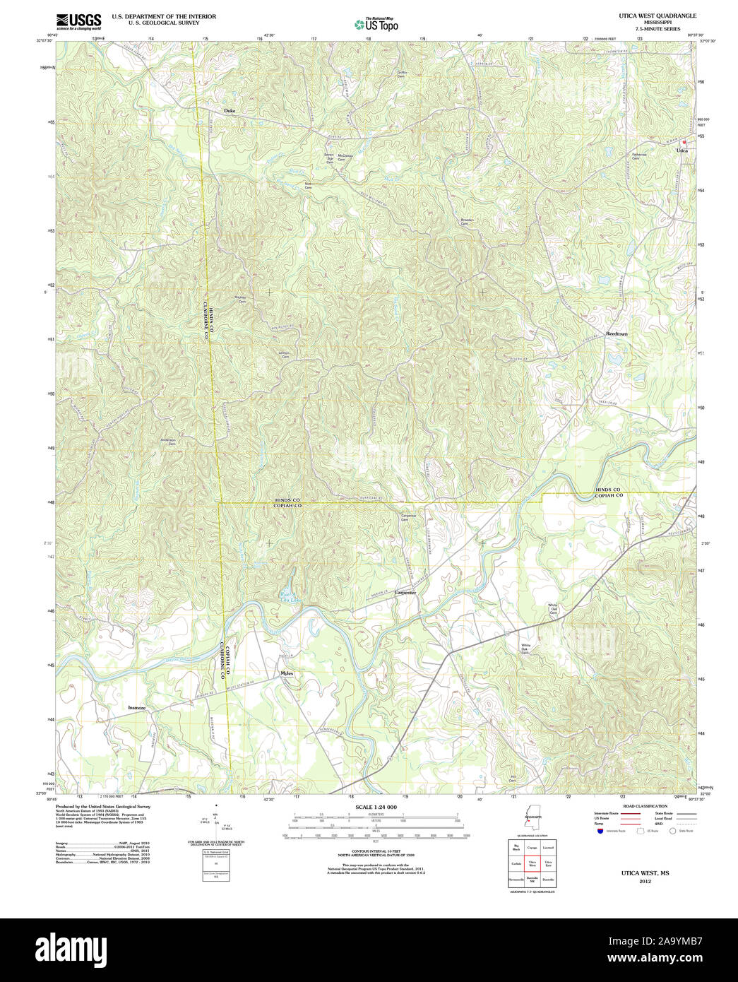 Utica map Cut Out Stock Images & Pictures Alamy