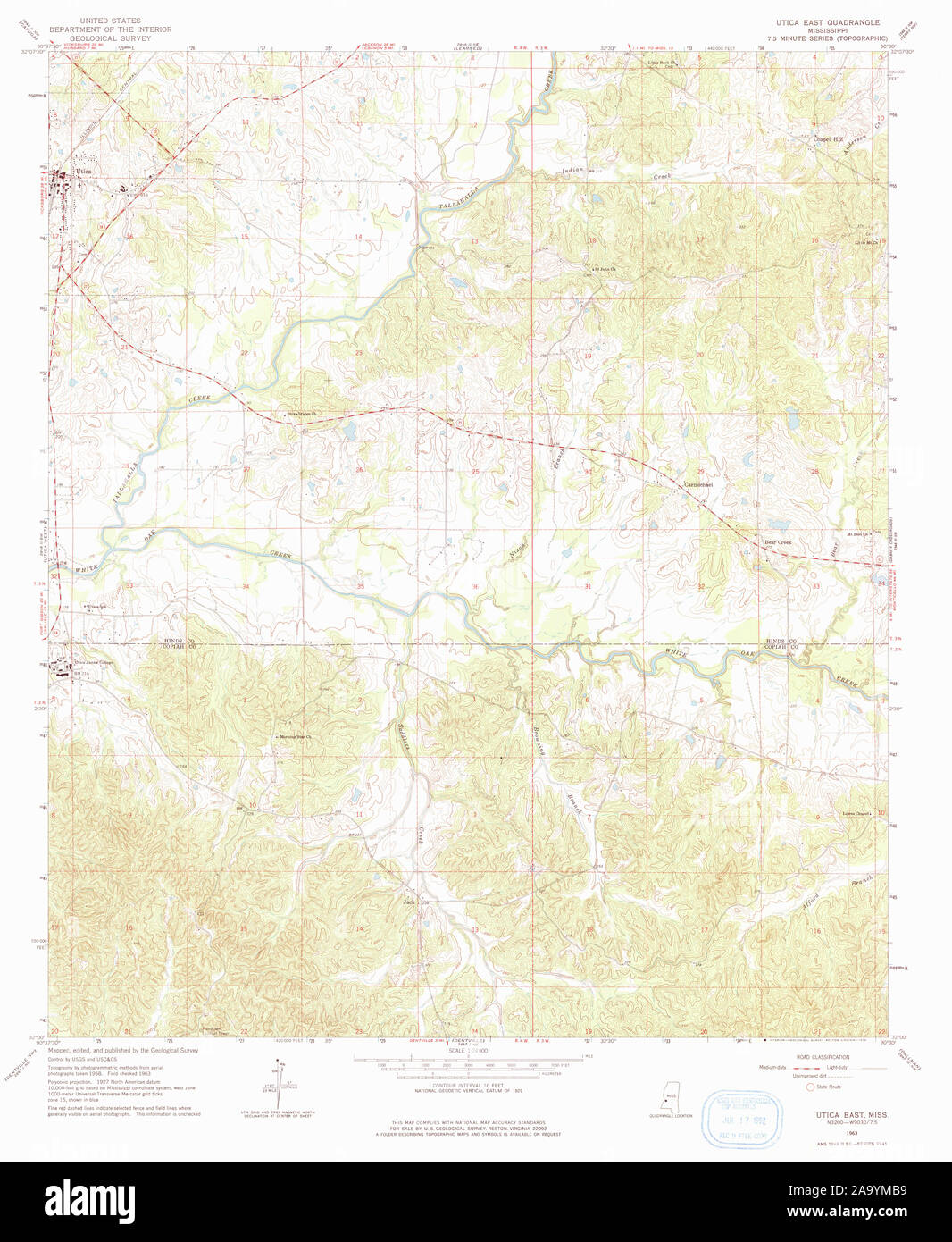 Utica map Cut Out Stock Images & Pictures Alamy