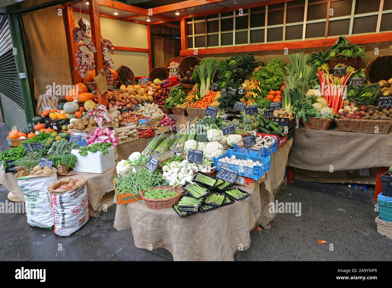 London, United Kingdom November 20, 2013 Variety of Fruits and