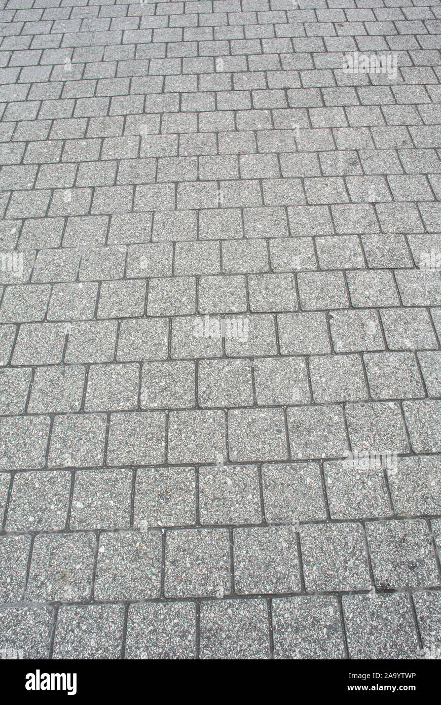 Gray Square Texture Or Porous Tile Pavement Or Floor Background