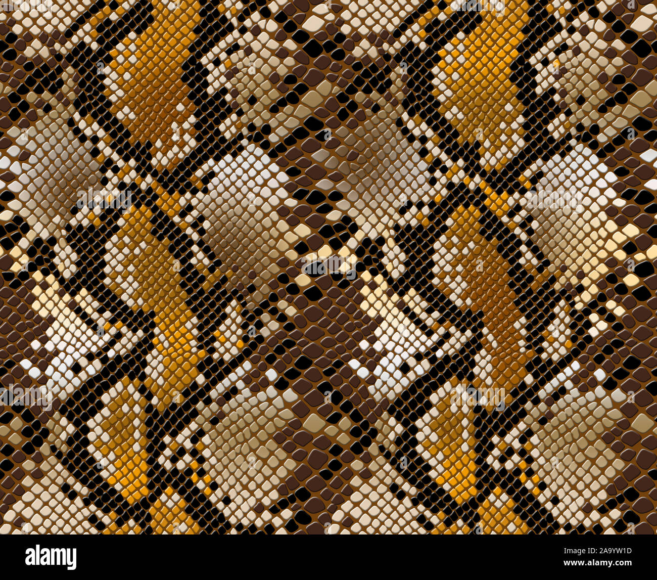 Snake skin pattern, Fashionable seamless print. Fashion and