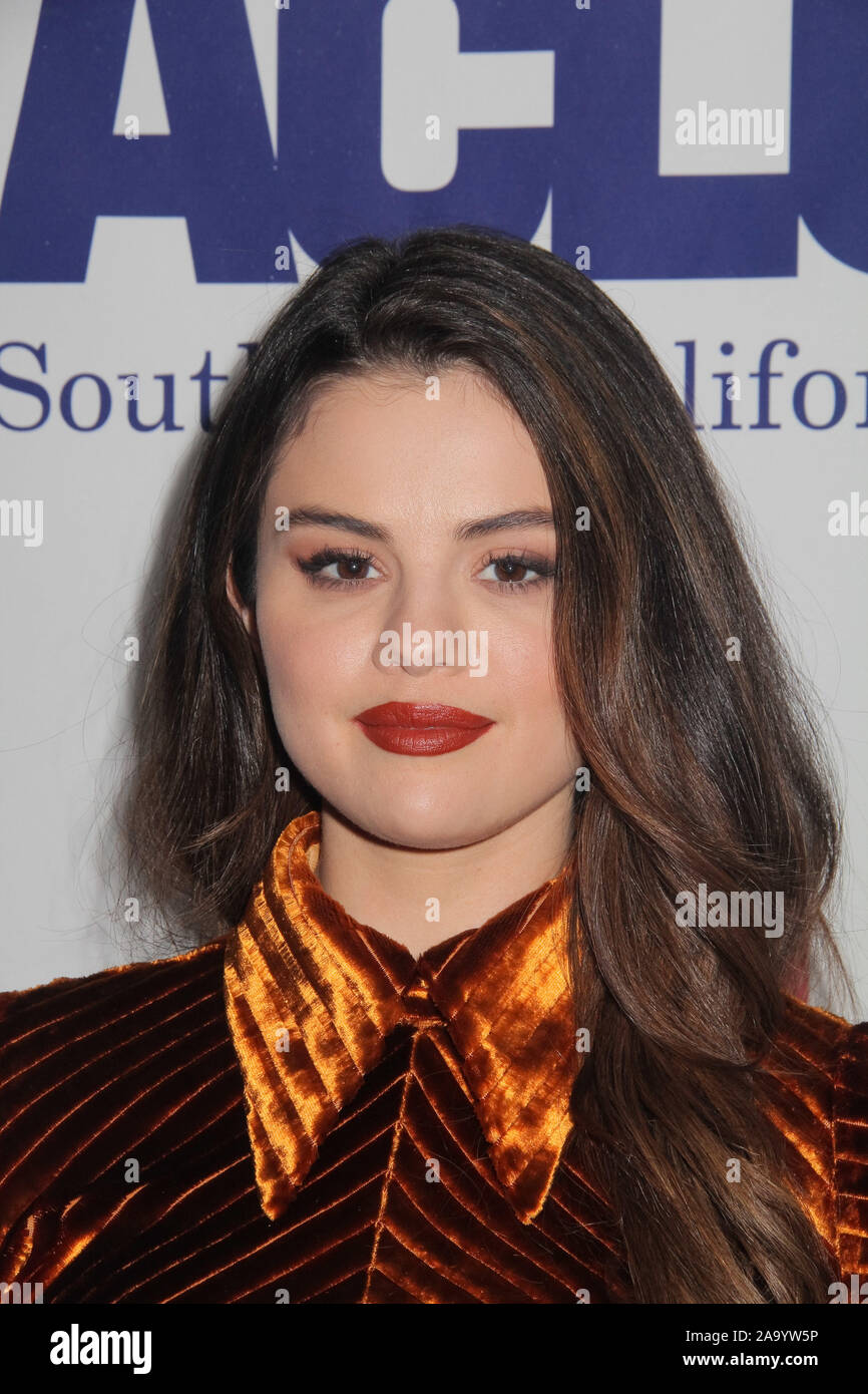 Selena Gomez 11/17/2019 ACLU SoCal's Annual Bill of Rights Awards