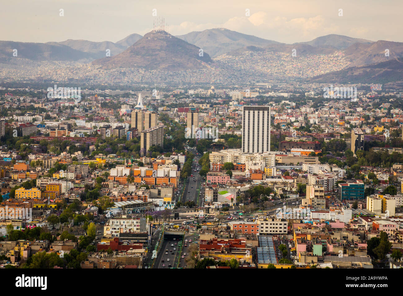Aerial view of mexico city Stock Photo - Alamy Aerial view of mexico city Stock Photo - Alamy