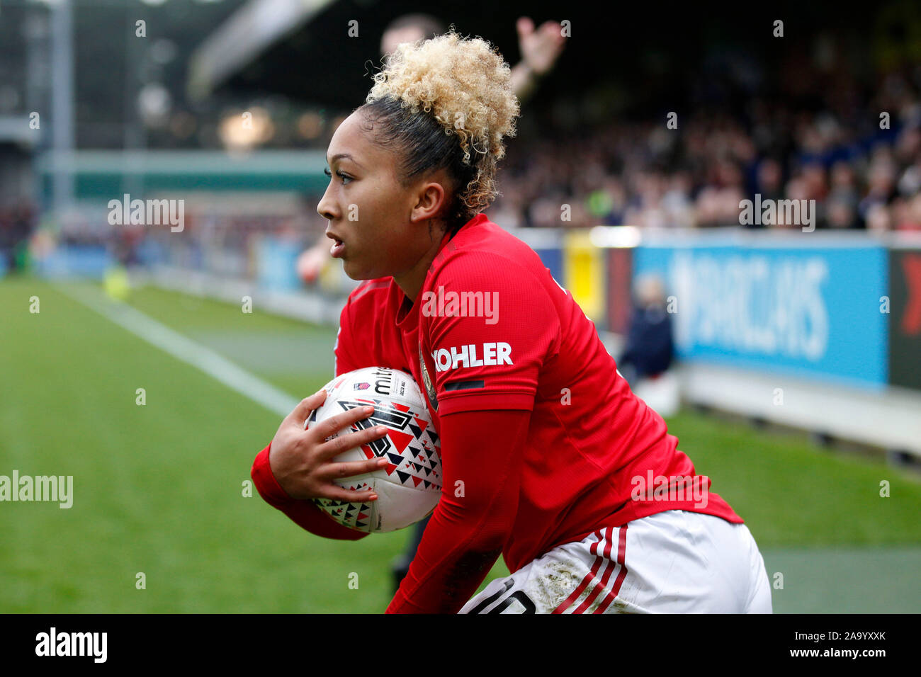 Kingston Uk 17th Nov 2019 Lauren James Of Manchester United During The Fawsl Match Between Chelsea
