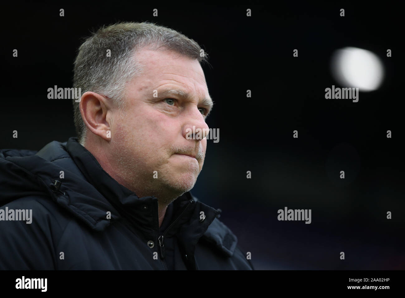 Coventry City' Manager Mark Robins during the Sky Bet League One match