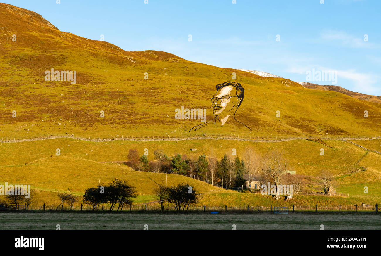 Spittal Scotland Spittal of Glenshee, Scotland, UK. 18th Nov, 2019. View of a giant ...