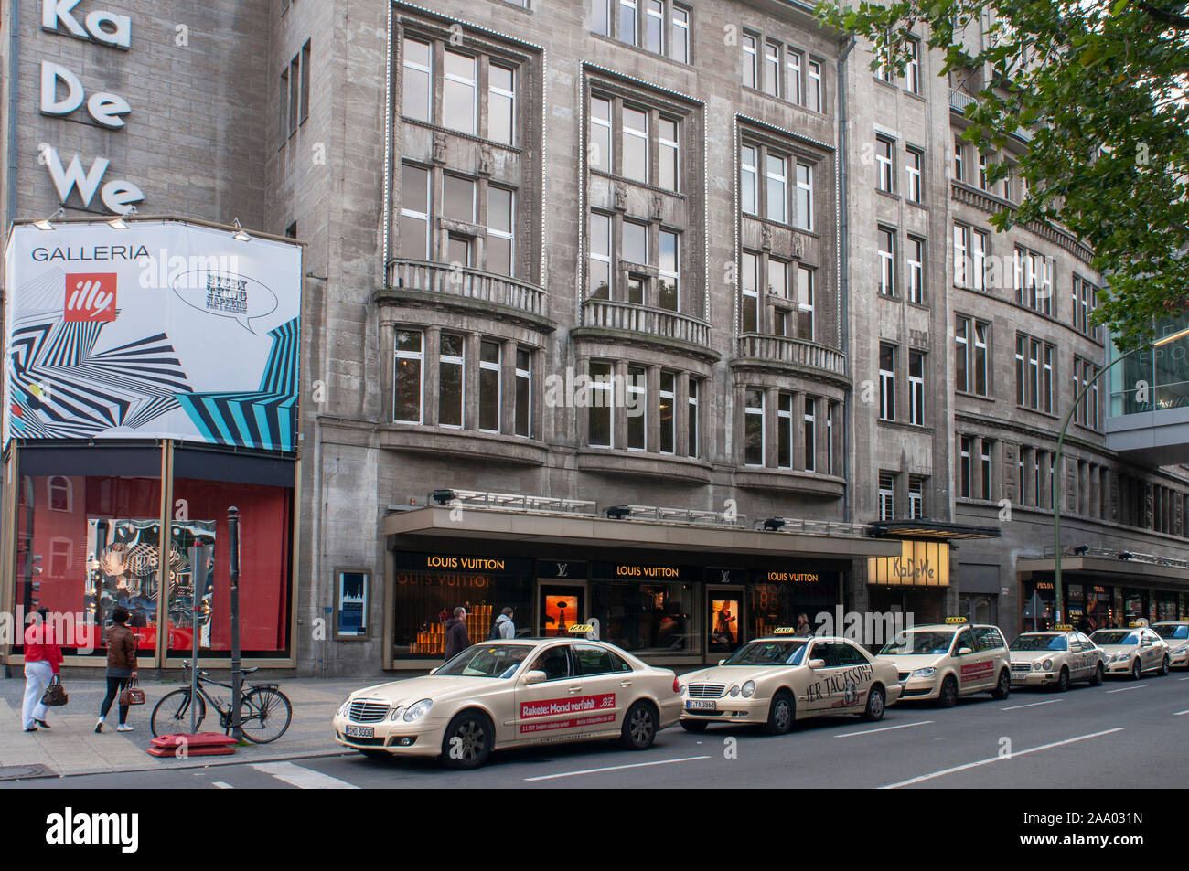 Germany, Berlin. Handbags by Louis Vuitton at KaDeWe department