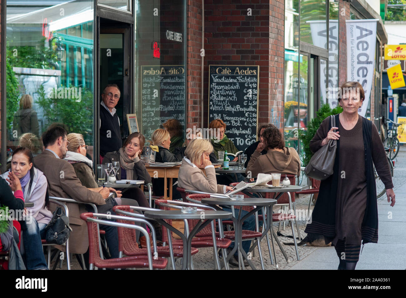 A scene at Savignyplatz in Berlin, Germany Stock Photo Alamy