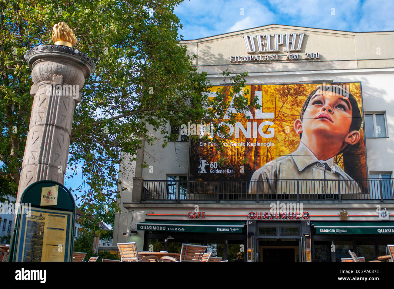 The Delphi Film Palace and the Quasimodo Cafe, Kantstrasse 12a, Berlin, Germany Stock Photo