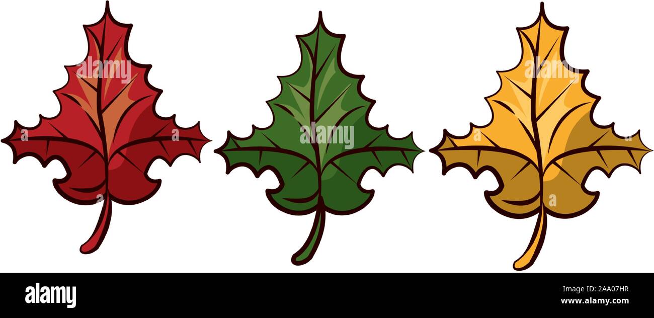 thanksgiving leafs plants autumn icon Stock Vector Image & Art - Alamy