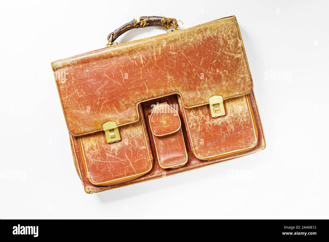 Old Leather Texture. Abstract background Stock Photo