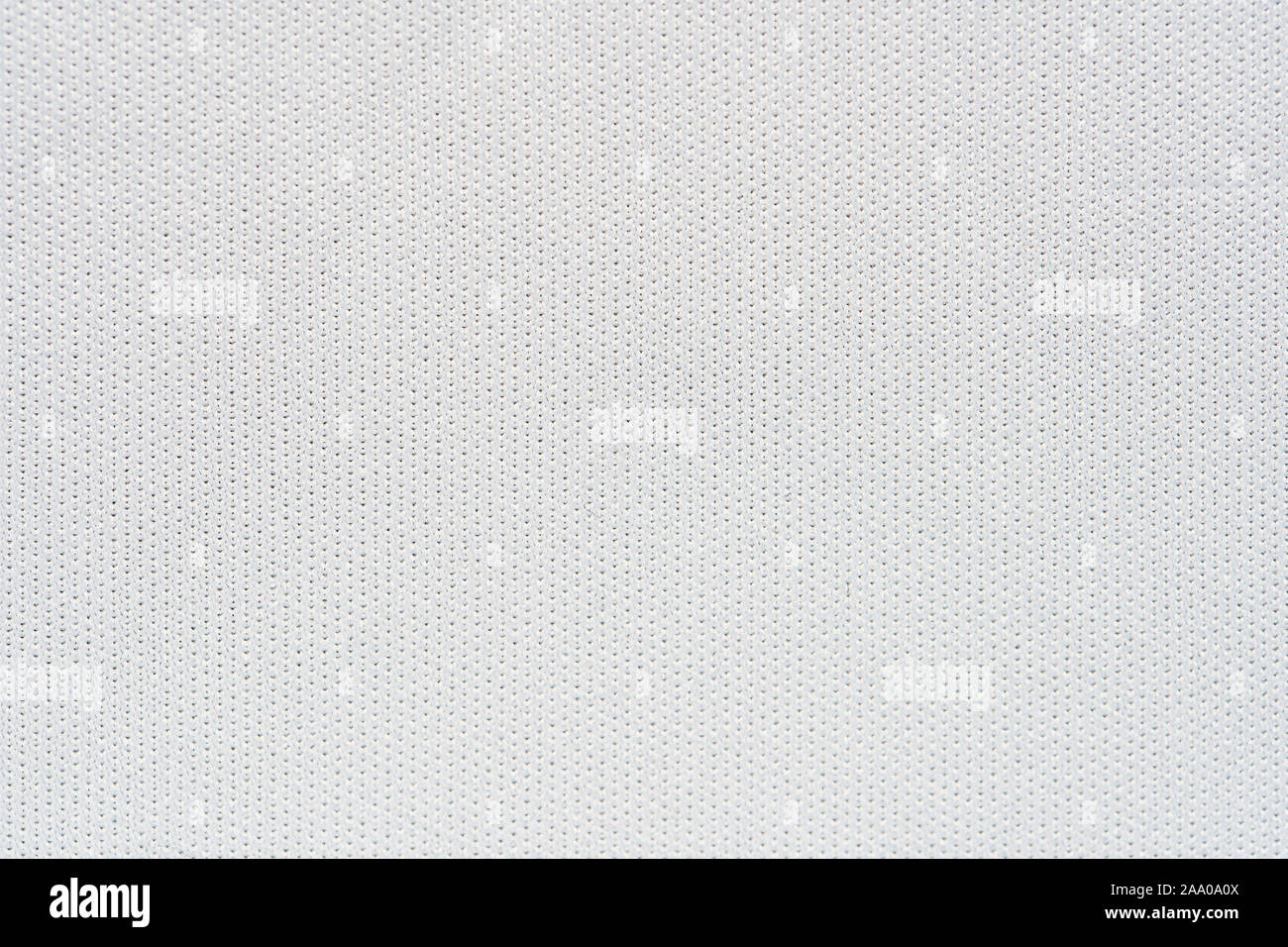 White fabric texture macro view Stock Photo