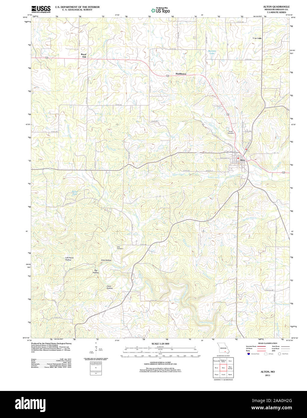 Map Of Alton Missouri Cut Out Stock Images And Pictures Alamy