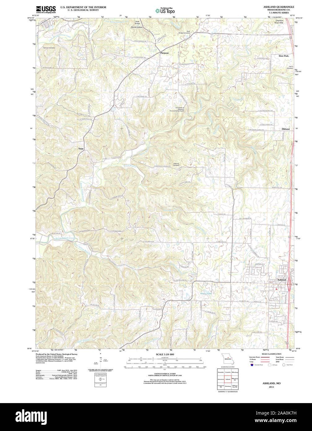 Map of ashland Cut Out Stock Images & Pictures Alamy