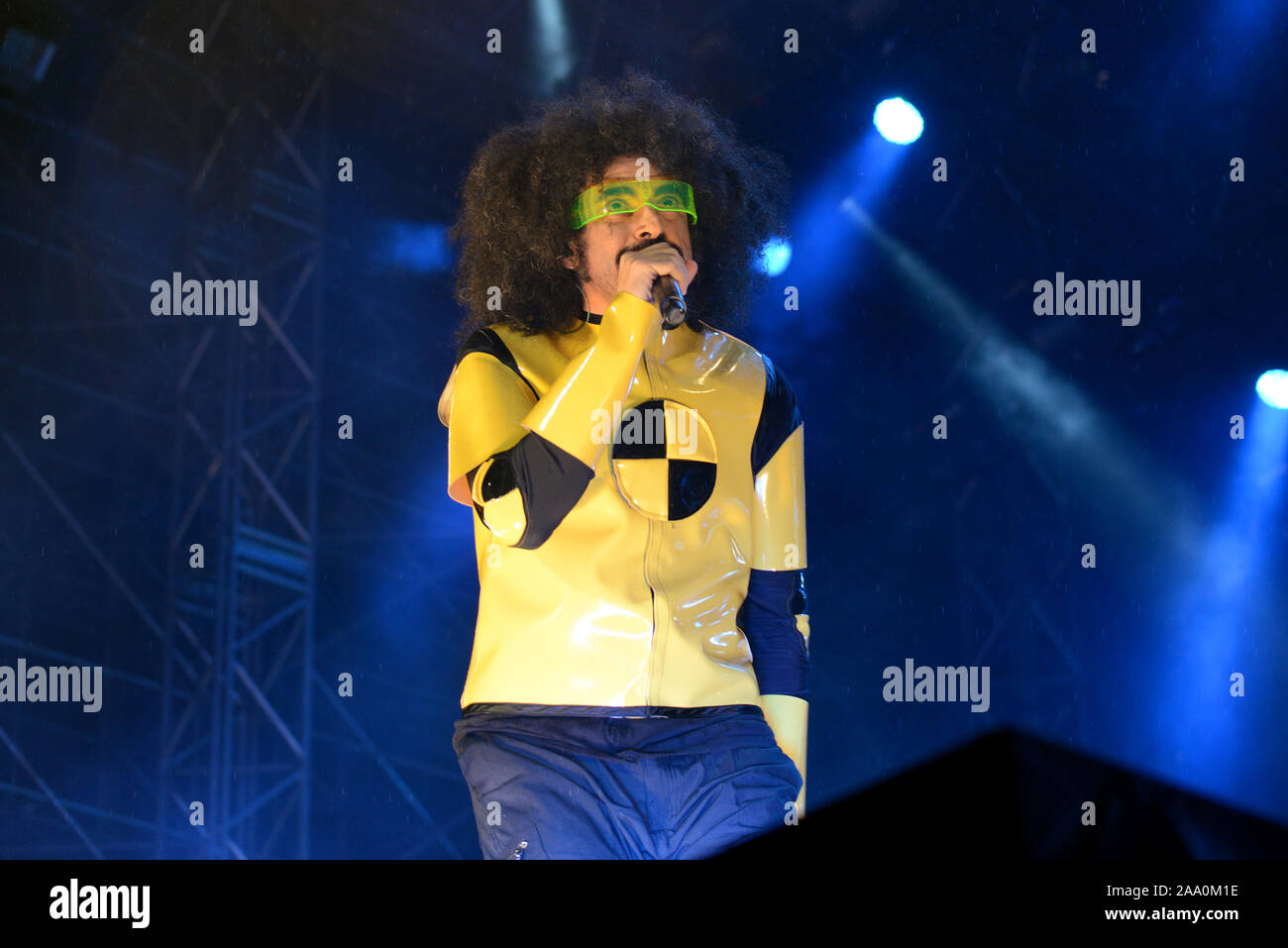 Caparezza on stage hi-res stock photography and images - Alamy