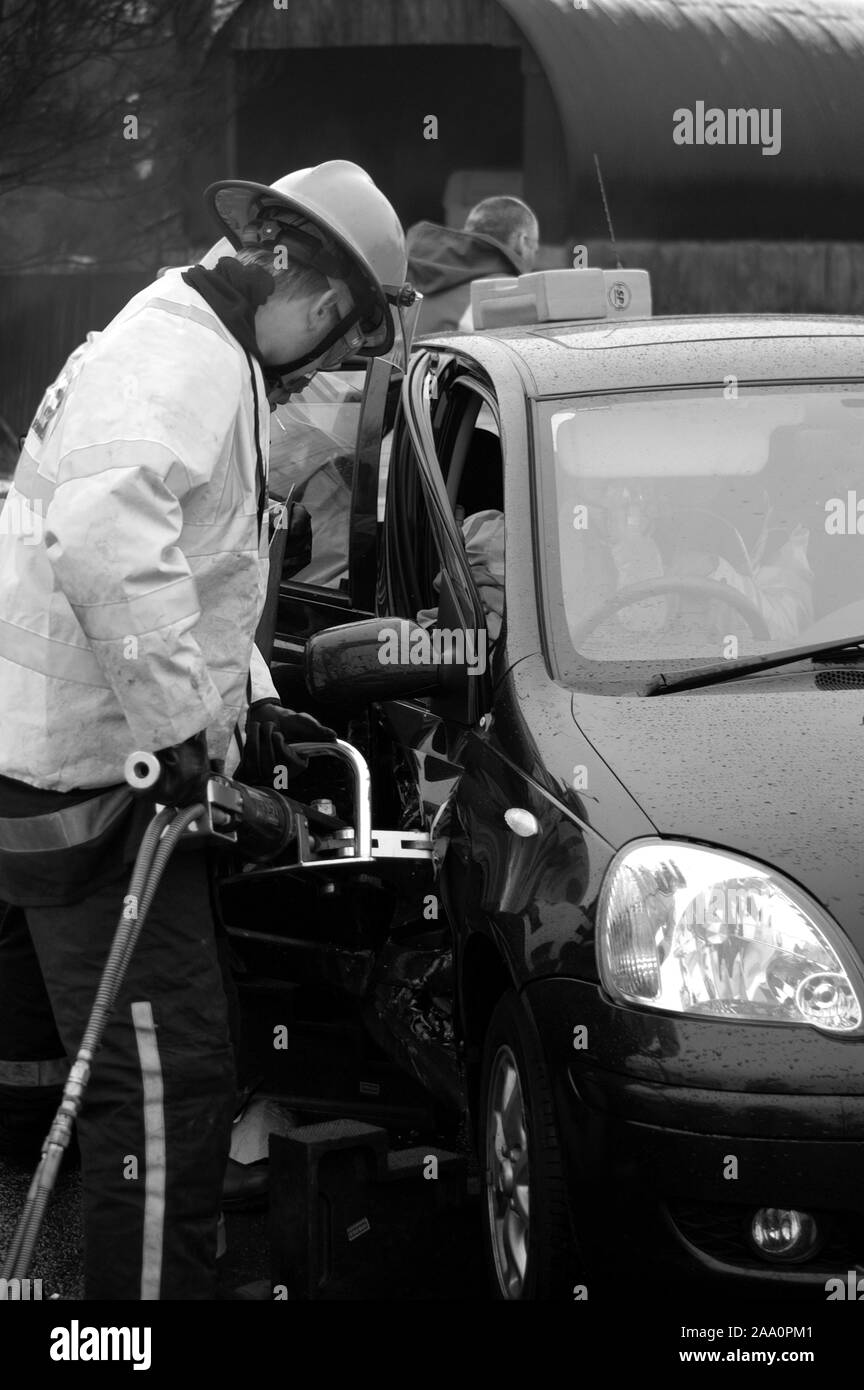 Police chase Black and White Stock Photos & Images - Alamy