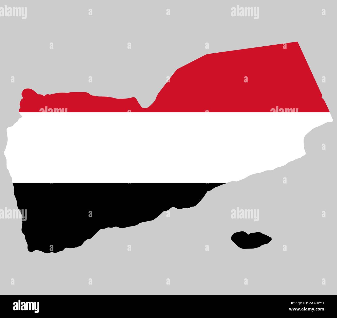 Yemen map flag vector illustration Eps 10 Stock Vector Image & Art - Alamy