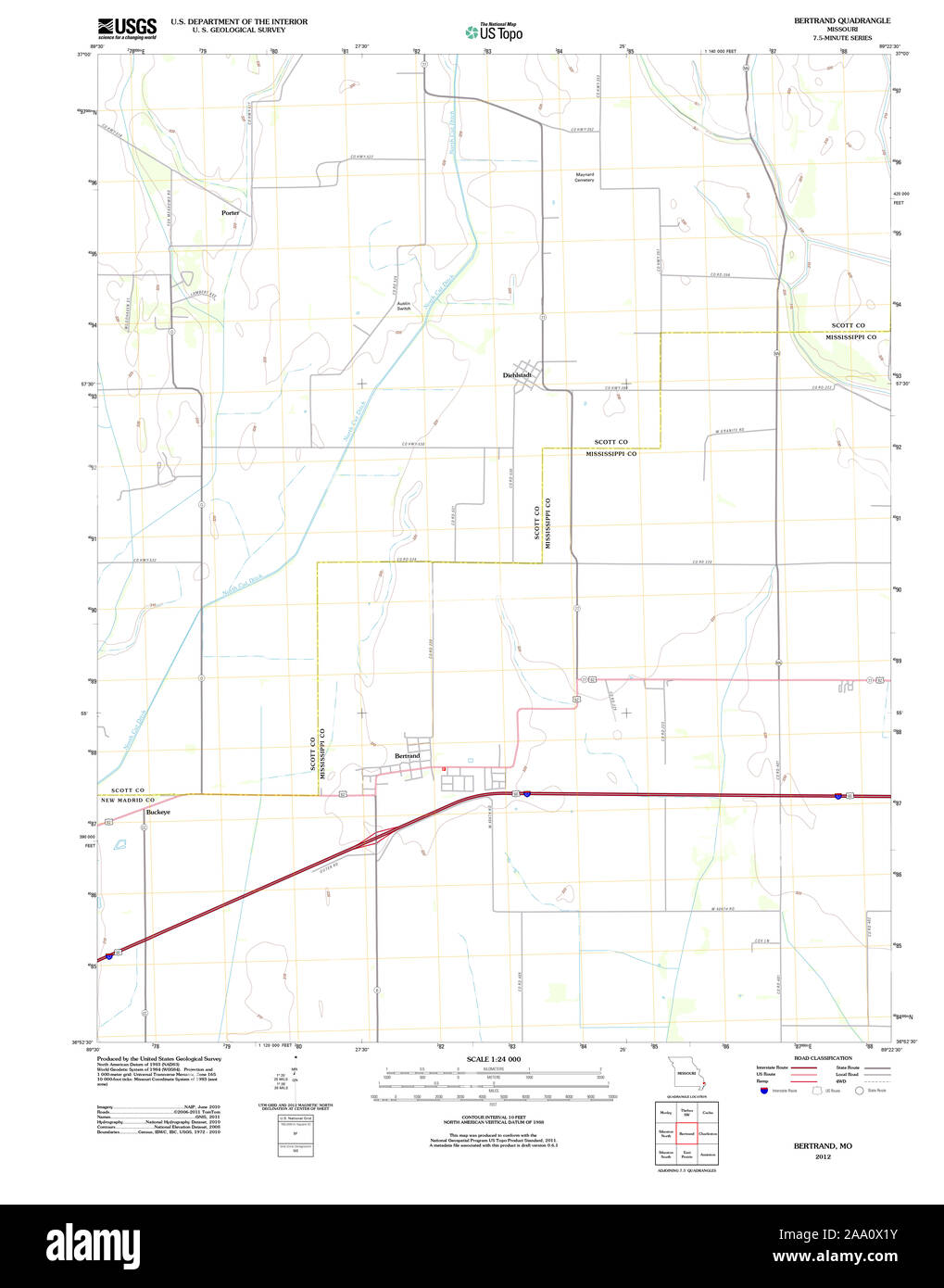 Bertrand map hires stock photography and images Alamy