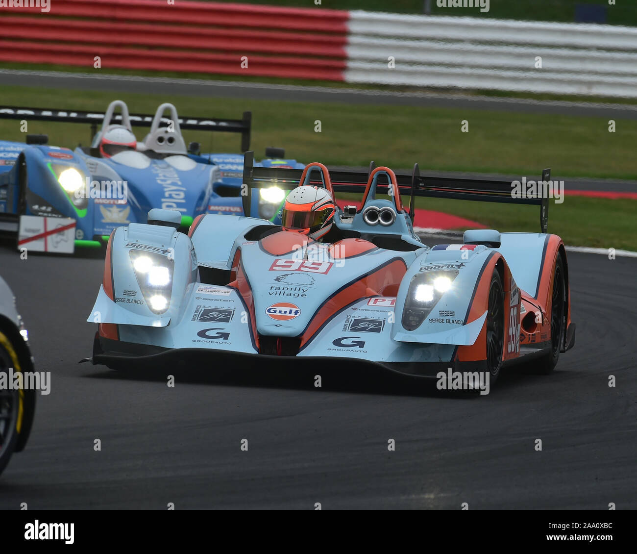 Jamie Constable, Pescarolo LMP1, Aston Martin Trophy for Masters Endurance Legends, Silverstone Classic, July 2019, Silverstone, Northamptonshire, Eng Stock Photo