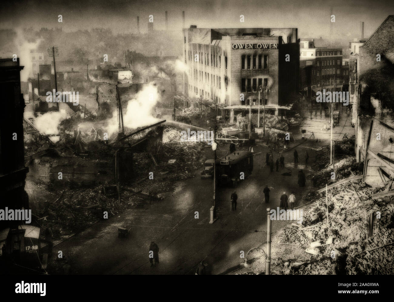 German blitz hi-res stock photography and images - Alamy