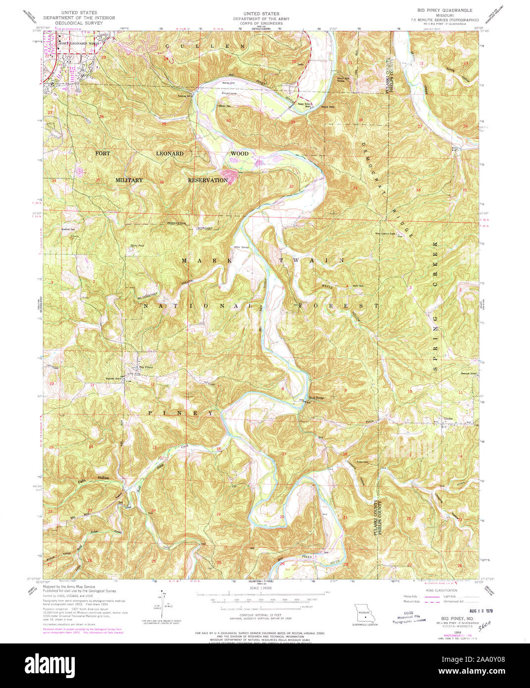 Big piney map hires stock photography and images Alamy