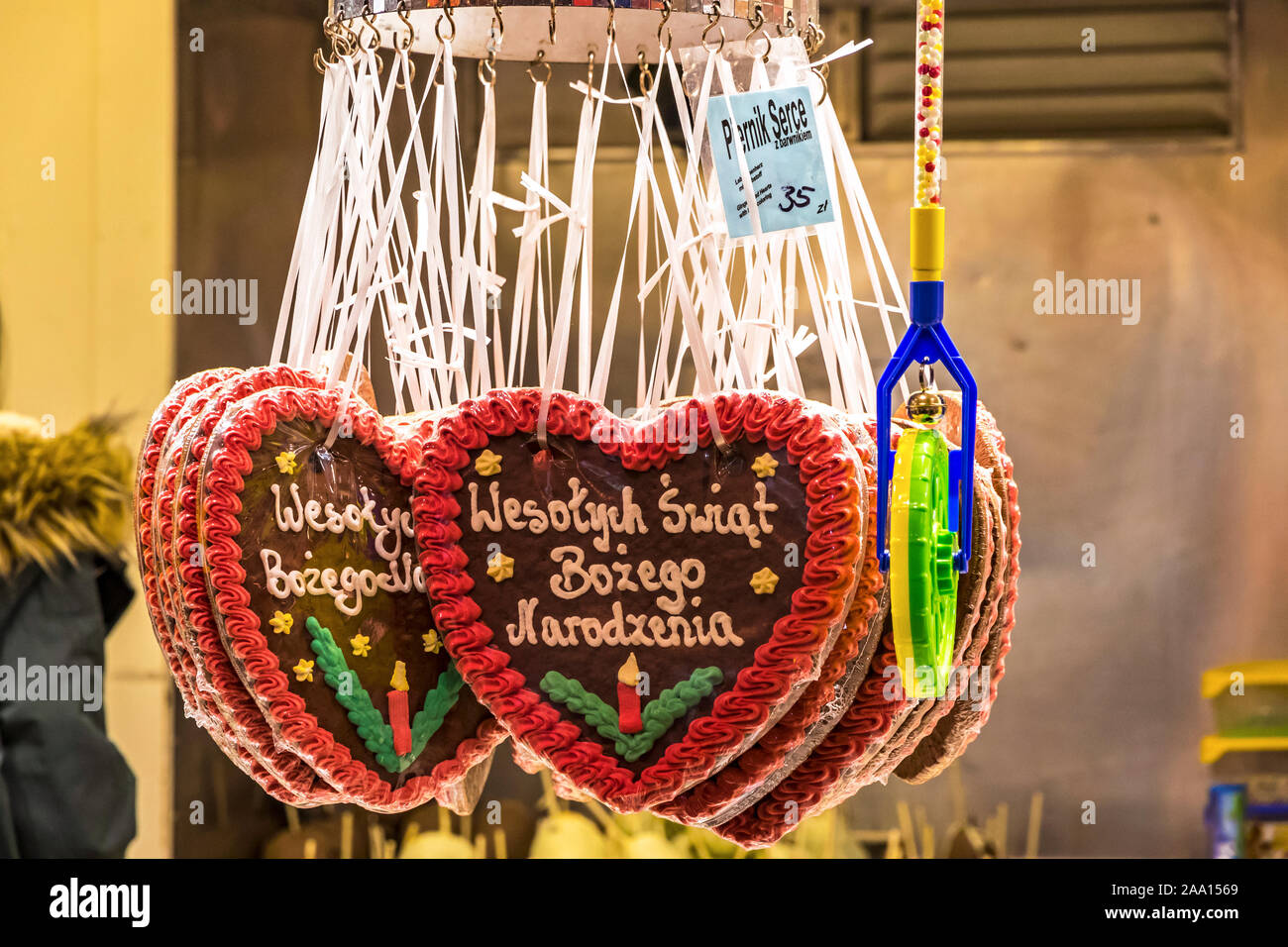 Wroclaw Poland December 8 2017 Traditional Polish Handmade