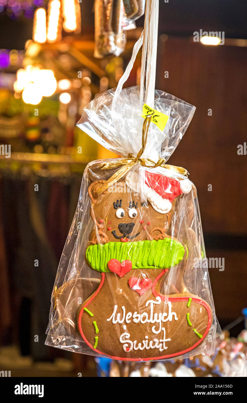 Wroclaw Poland December 7 2017 Traditional Polish Handmade