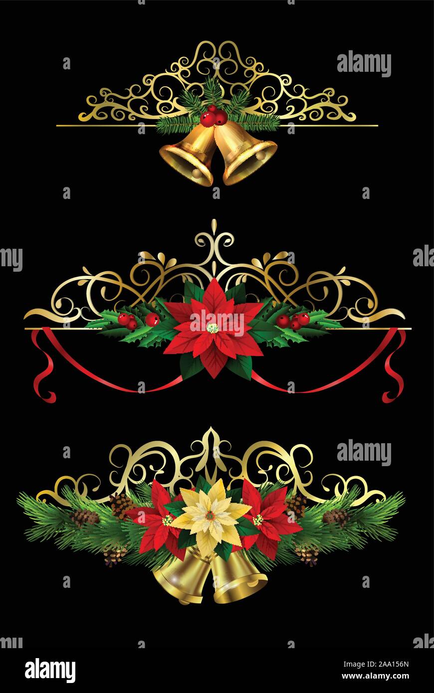 Christmas elements for your designs Stock Vector Image & Art - Alamy