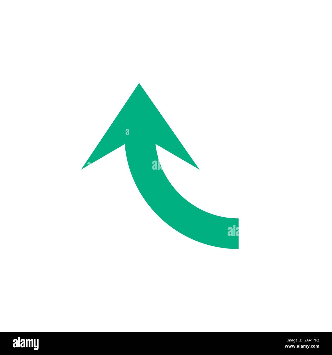 Modern flat colored arrow, great design for any purposes. Art vector