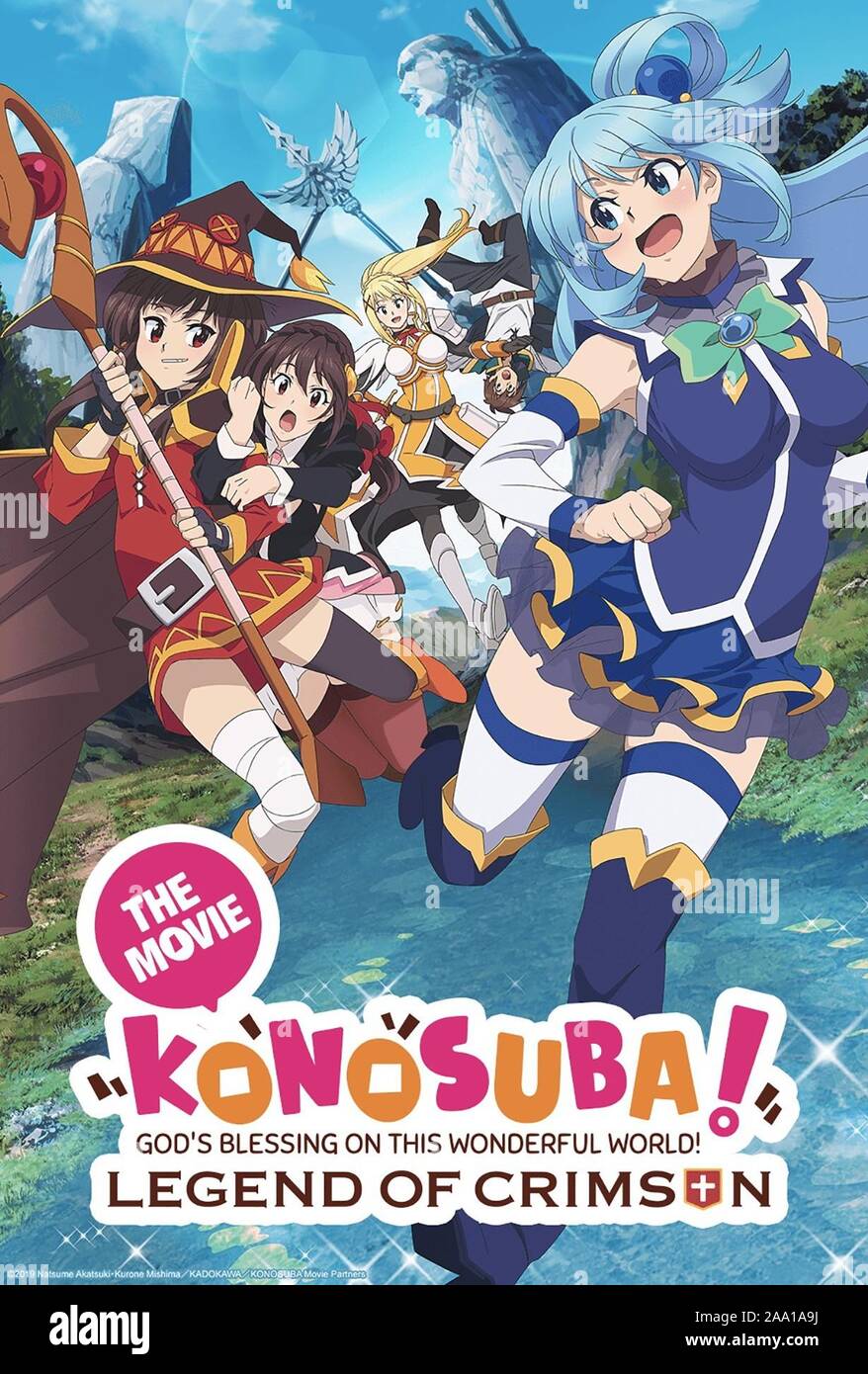 KonoSuba: Fantastic Days on X: Happy New Year from Kazuma and his party!  🥳 Are you ready to embark on an adventure with the legendary party of  Kazuma, Aqua, Megumin and Darkness?!