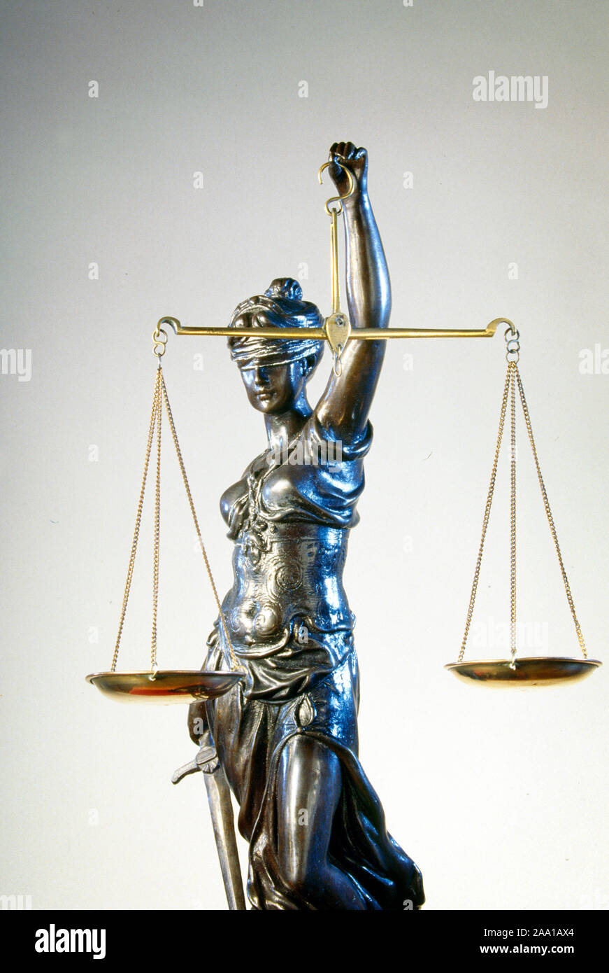 Lady justice blindfold hi-res stock photography and images - Alamy