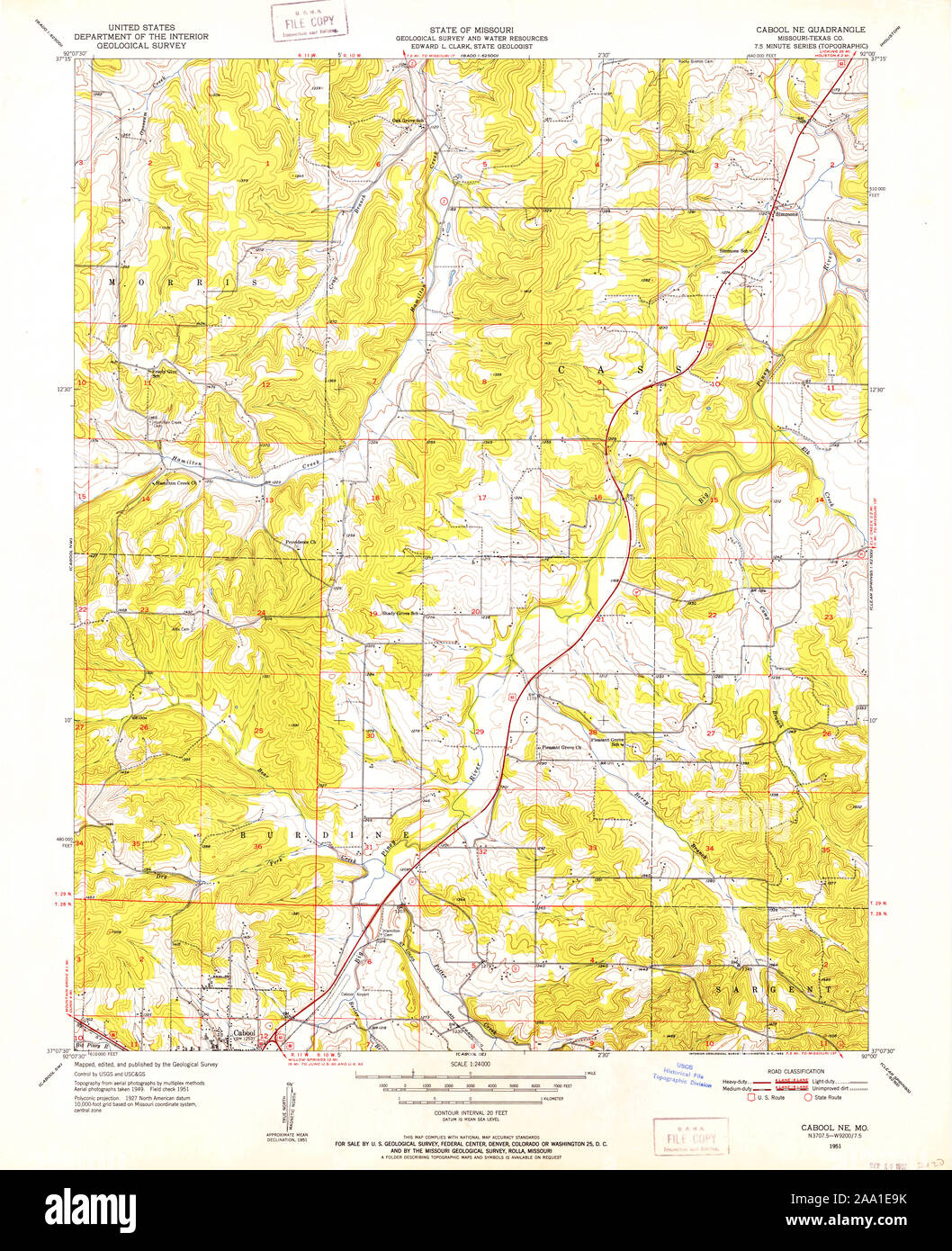 Map of cabool hires stock photography and images Alamy