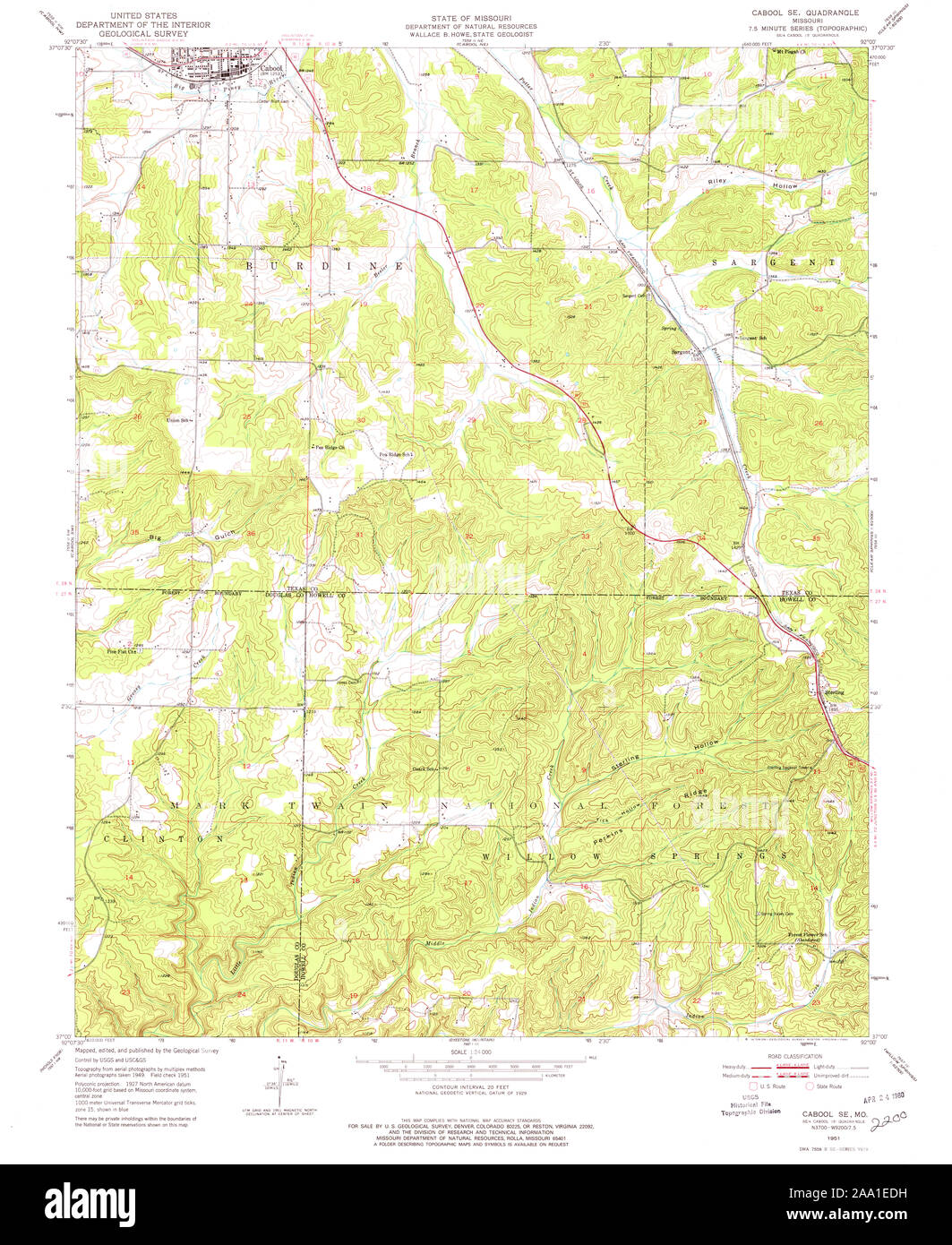 Map of cabool hires stock photography and images Alamy