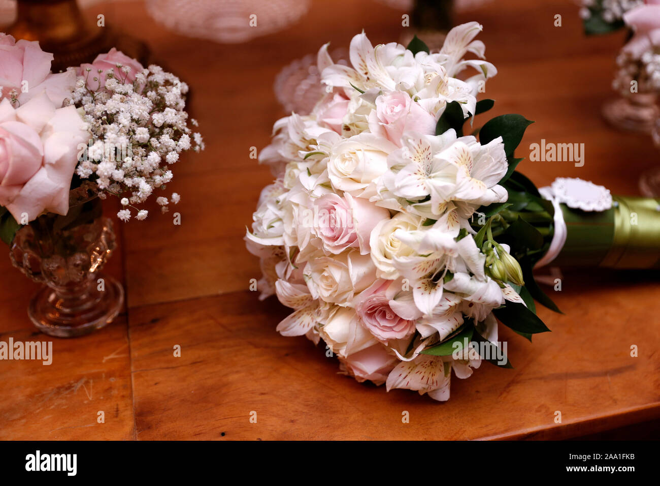 Colorful Flower Bouquet for Bride - Wedding Decoration - Wedding ...