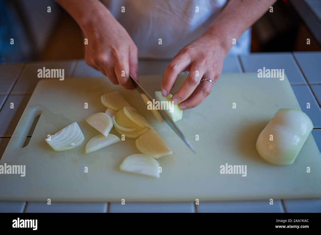 Woman onion set hi-res stock photography and images - Alamy