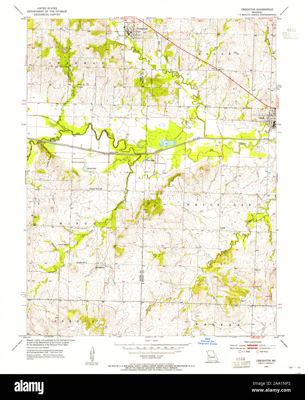 Creighton map Cut Out Stock Images & Pictures Alamy