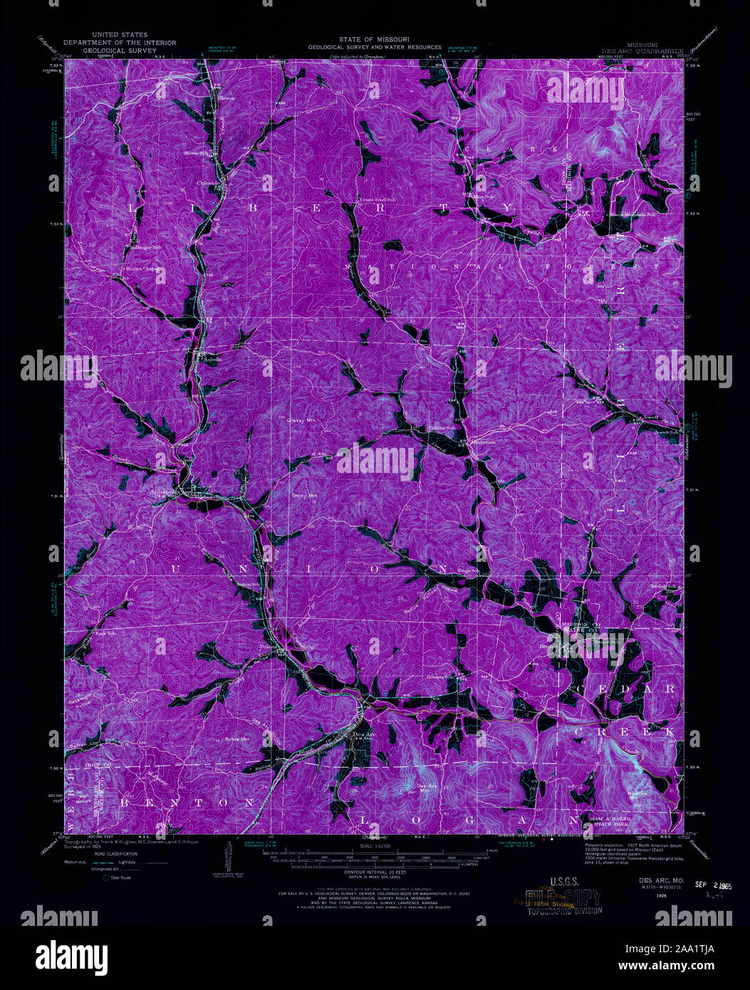Map of des arc hires stock photography and images Alamy