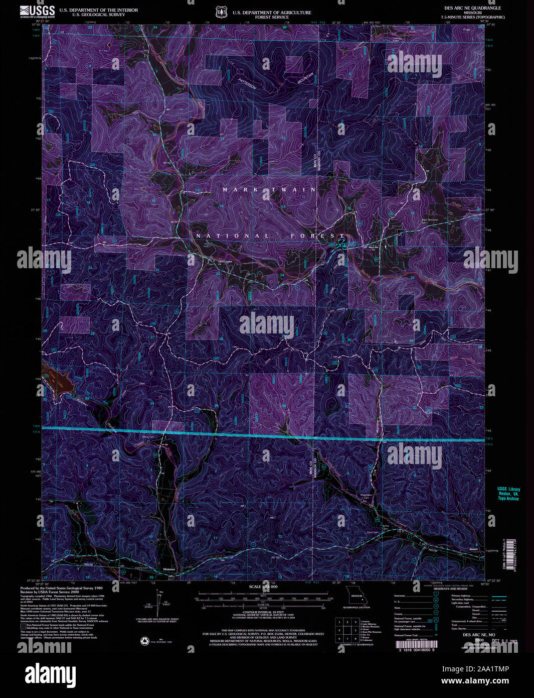 Map of des arc hires stock photography and images Alamy