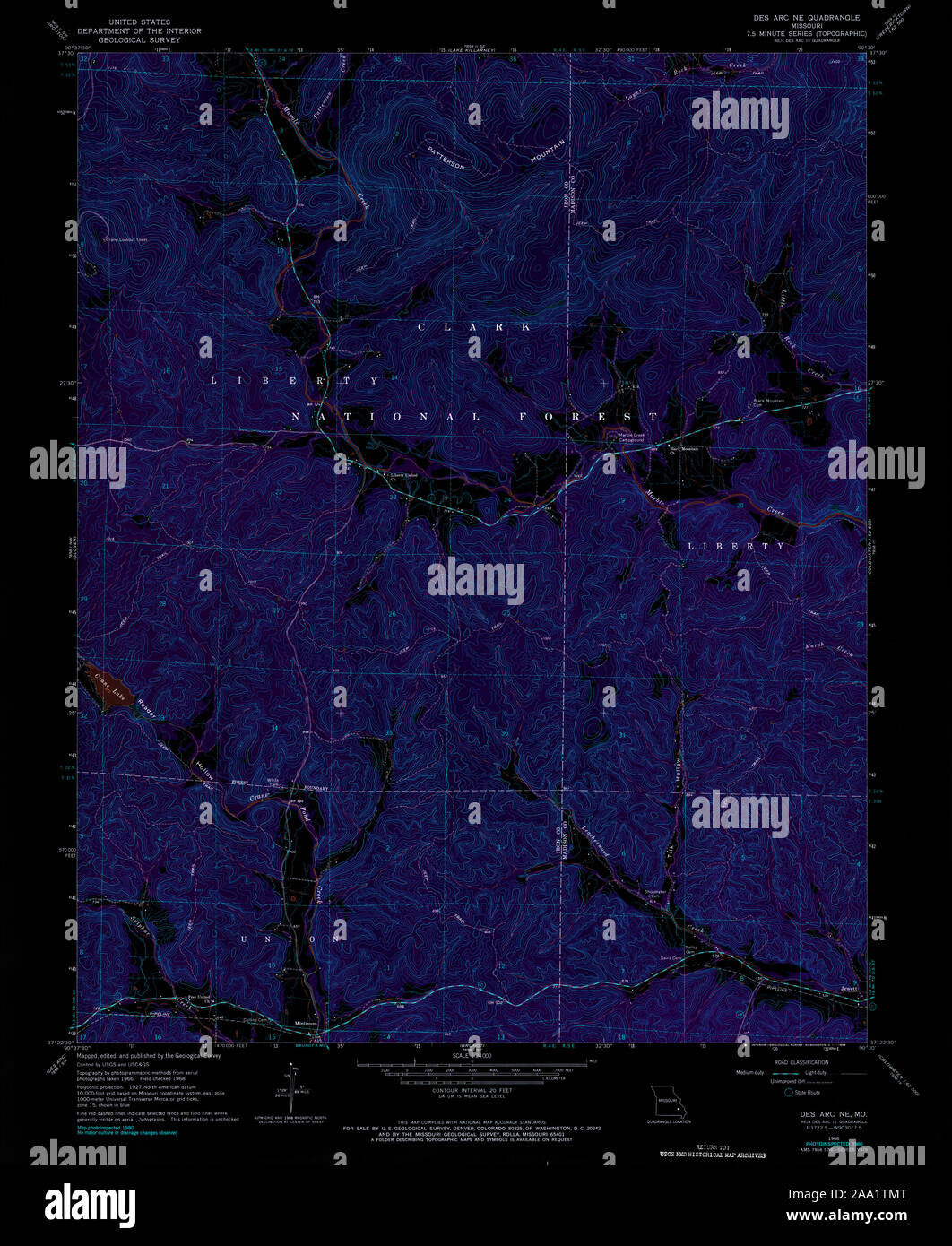 Map of des arc hires stock photography and images Alamy